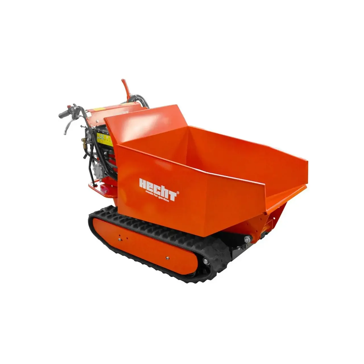 Transportor cu senile HECHT 2950, motor pe benzina, putere 9 CP, capacitate cilindrica 270 CC, capacitate incarcare 500 kg 1